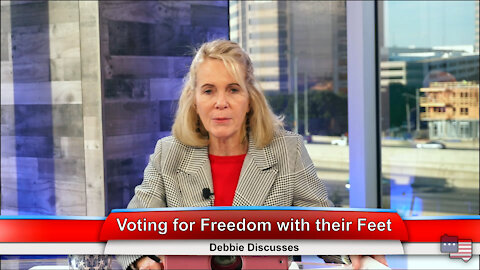 Voting for Freedom with their Feet | Debbie Discusses 12.22.21 Thumbnail