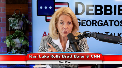 Kari Lake Rolls Brett Baier & CNN | First Five 6.28.22 Thumbnail