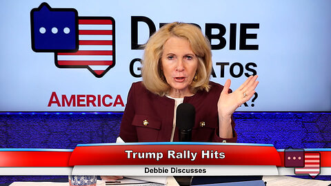 Trump Rally Hits | Debbie Discusses 3.27.23 Thumbnail