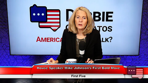 House Speaker Mike Johnson’s First Bold Move | First Five 10.31.23 Thumbnail
